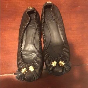 Tory Burch Tassel Flats Sz 7